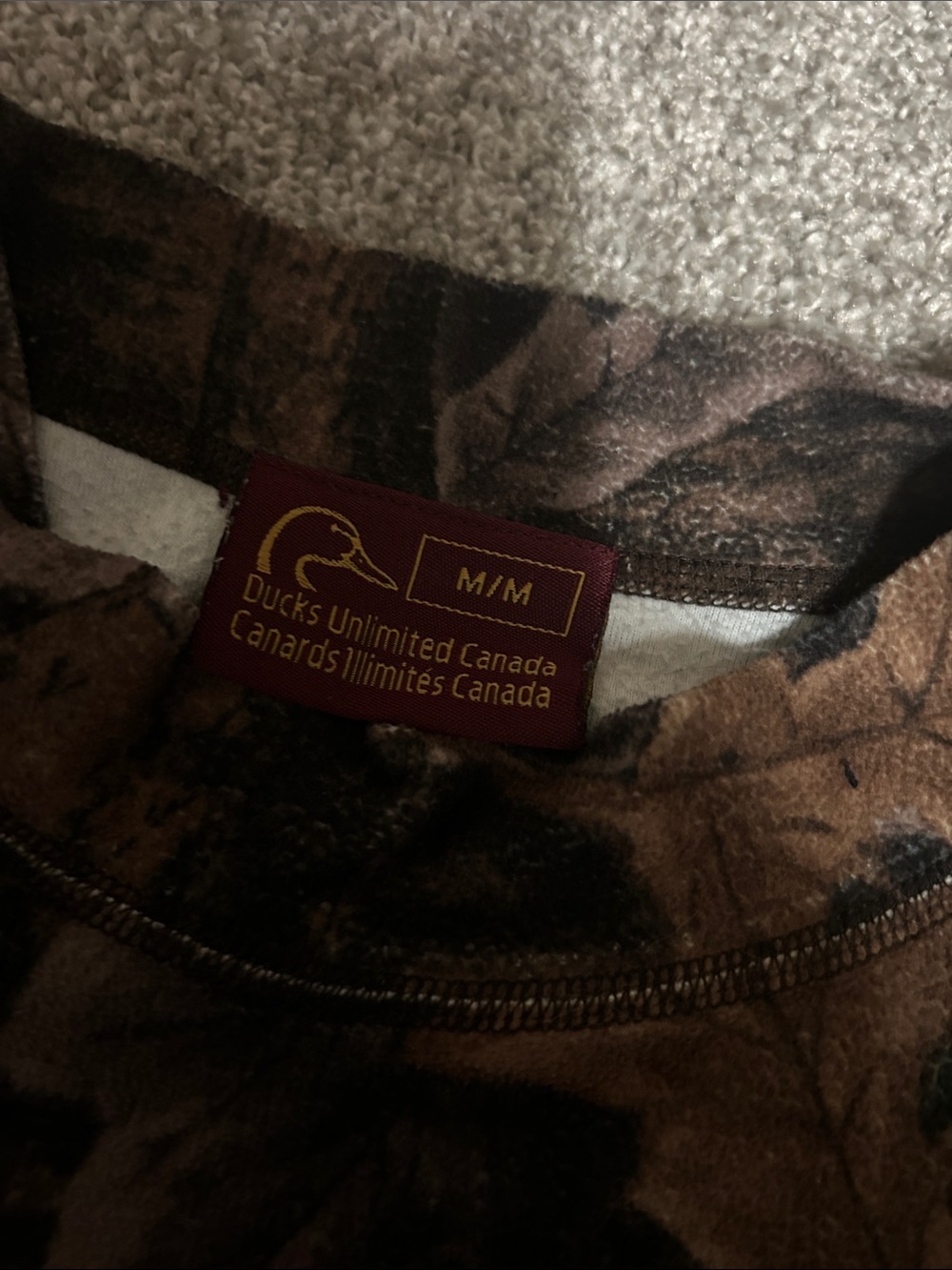 Vintage Ducks Unlimited Realtree Camo Long Sleeve Shirt - Picture 2 of 5